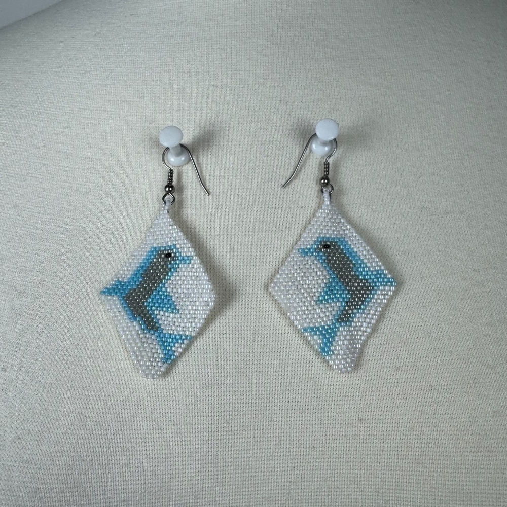 Geometric Beaded Earrings Set - Multicolor - Picture 8 of 9